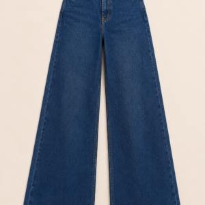 Wide Leg Azul Oscuro
