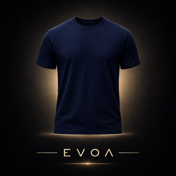Playera Básica Premium Azul Marino
