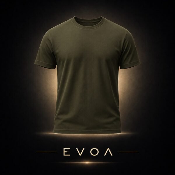 Playera Básica Premium Verde Olivo